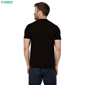 Camiseta de Cuello Redondo de Alta Calidad, 200GSM, Poliéster/Algodón, para Hombre, Diseño Casual, Verano, Impresión Digital, Corte Regular, Transpirable - Product Image 1