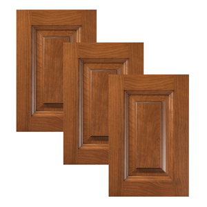 Frentes de puertas de armario de cocina de madera maciza de lujo con puerta de losa de armario decorativa y paneles de puerta de armario de alta calidad - Product Image 3