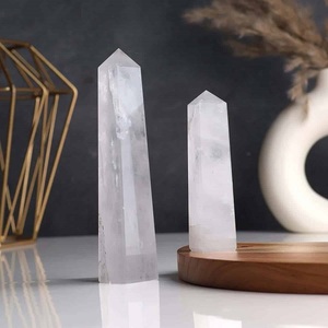 Wholesale Price On Soha Agate Natural Stone Clear Quartz Towers Polished Crystal Point <b>for</b> Healing, Meditation & Reiki On <b>Sale</b> - Product Image 6