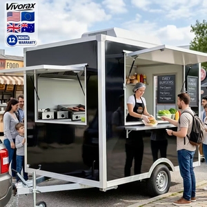 Nouveau Kiosque <span class=keywords><strong>de</strong></span> Vente Shawarma en Acier Inoxydable pour Aéroports, Idéal pour Cafés Extérieurs, Centres Commerciaux, Restaurants et Boulangeries - Product Image 1