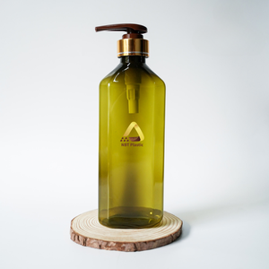 Bouteille en plastique PET écologique de 550ml pour emballage de shampooing et de lotion réutilisable - Product Image 4