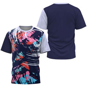 2025เสื้อยืดผ้าฝ้าย100% พิมพ์ลายทรงหลวมสำหรับผู้ชายผ้าพิมพ์โลโก้ตามสั่ง - Product Image 6