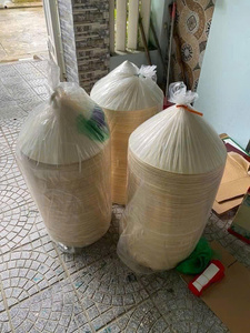 Giá Tốt Nhất Màu Xanh 2025 Sen Cornical Hat Truyền Thống Việt Nam Handmade Mặt Trời Bảo Vệ Sinh Thái Thân Thiện Trọng Lượng Nhẹ Thời Trang - Product Image 5