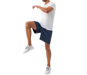 กางเกงขาสั้นสำหรับวิ่งของผู้ชายกางเกงขาสั้นสำหรับออกกำลังกายผ้ายืดได้สี่ทิศทางกันน้ำเป็นมิตรกับสิ่งแวดล้อม - Product Image 3