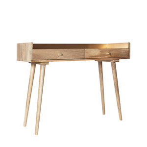 Bureau à 2 tiroirs moderne et minimaliste, dernier design pour espace de bureau, meubles en bois, bureau d'ordinateur - Product Image 5