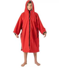Personnalisé Hiver Enfants Imperméable À Capuche Réversible Sec Surf Plage Robe De Bain Poncho pour L'école Swim Club - Product Image 5