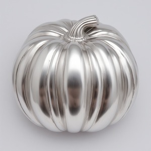 Grande lanterne citrouille en aluminium, motif creux sculpté à la main pour lueur aux chandelles, conçue pour la décoration festive de la maison d'Halloween - Product Image 6