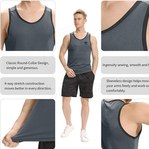 Workout Wear Custom Made <b>Running</b> <b>Vest</b> For Men Gym Clothing Men <b>Running</b> <b>Vest</b> Breathable Men <b>Running</b> <b>Vest</b> - Product Image 5