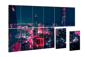Panel de Pantalla LED para Video Wall de Alquiler P2.9 500x500, Pantalla Digital para Carteles con Brillo de 1200 NITS y Revestimiento Autoregenerable para Centros Comerciales - Product Image 4