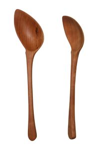 Wood Tasting Spoon Set Long Handle <b>Mirror</b> Polish Durable for Coffee Tea Soup Honey Milk Powder Stirring - Product Image 6
