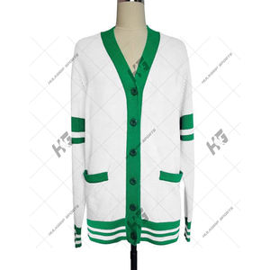 2025 High Quality Alpha AKA Approved <b>Women's</b> V neck <b>Cardigan</b> Winter Knitted Sweaters for Sorority Greek Apparels University - Product Image 1