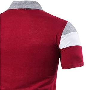 Camiseta Polo Personalizada al por Mayor 100% Poliéster para Hombre, Camisetas Polo de Golf Bordadas Personalizadas, Camiseta Polo de Poliéster para Hombre - Product Image 3