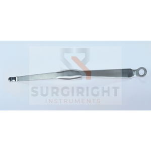 Écarteur orthopédique HOHMANN Modèle standard Pointe étroite de 18mm de long Poignée à deux anneaux Alimentation manuelle CE ISO certifiée par Surgiright - Product Image 1