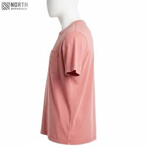 T-shirt pour homme sans manches à col rond respirant en coton 100% avec poche, impression de logo personnalisée, prix d'usine de haute qualité - Product Image 3