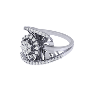 แหวนเงินแท้ 925 ชุบทอง ประดับเพชรคิวบิกเซอร์โคเนีย น้ำหนัก 3.5 กรัม  รุ่น BIS Hallmarked  มีตัวเลือกชุบโรเดียมและโรสโกลด์ - Product Image 5