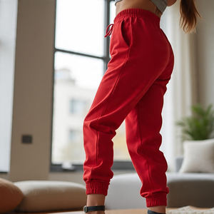 Sportswear Acid Wash Pajama Trouser Sweatpants Ladies Vintage Wash Heavyweight Pajama Med-Weight Trouser <b>Sweat</b> <b>Pants</b> <b>Women</b> - Product Image 3