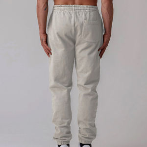 100% coton nouveau Design hommes empilés pantalons de survêtement haute rue Hip Hop 3d bouffée impression survêtement pantalons de survêtement Flare pantalons de survêtement hommes - Product Image 6