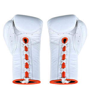 Guantes de boxeo para entrenamiento de lucha profesional Sparring y guante de competición profesional con cordones al por mayor - Product Image 2