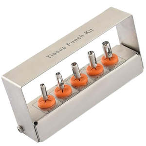 Kit de Fresas Dentales de Acero Inoxidable, Portafresas Quirúrgicas de 5 Piezas para Injerto Óseo, Implantes, Cirugía Manual, Uso Hospitalario - Product Image 2