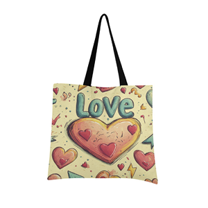 กระเป๋าช็อปปิ้งของผู้หญิงคุณภาพพรีเมี่ยมทำจากโรงงานผลิตกระเป๋ามีซิปพิมพ์ลาย3D - Product Image 2