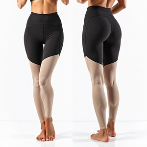 Leggings de Compression taille haute Gym Fitness course survêtement pantalon de Sport Yoga entraînement pour Fitness pantalon respirant - Product Image 5