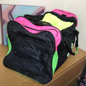 Custom Sublimation Printing Corduroy Solid Eco-Friendly Sport Travel Shoulder Tote Duffle Bag Unisex - Product Image 4