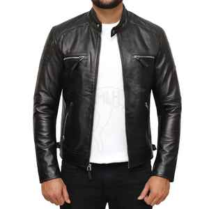 Modèle 2026 tendance, veste en cuir pour homme et femme, nouvelle mode, veste en cuir pour homme, veste en cuir coupe-vent 2025 - Product Image 2