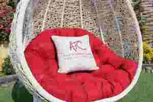 Ensemble de chaises hamac suspendues en osier pour la détente en plein air dans le jardin, le patio et le balcon - Product Image 3