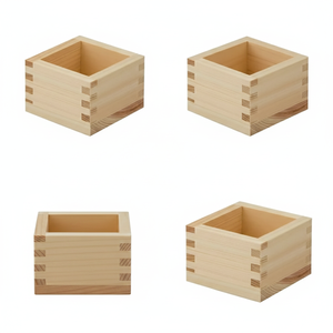 High Quality Handmade Square <b>Wooden</b> Tea <b>Cups</b> & Saucers Eco-Friendly Heat Resistant Classic Drinkware Set - Product Image 2