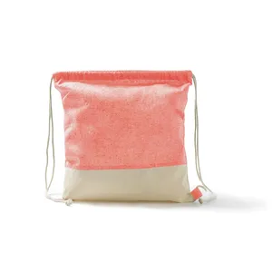 Zaini Sportivi Personalizzati Eco-Friendly con Coulisse Rubano per Uso Promozionale - Product Image 3
