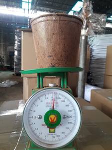 MEJOR PRECIO Copas de cultivo de coco orgánico Ideal para hierbas Verduras y plántulas de flores - Product Image 3