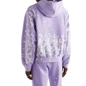 2024ชุดวิ่งผ้าฟลีซหนาสำหรับทุกเพศชุดผ้าฝ้าย100% พิมพ์ลายเฉพาะตัวดีไซน์400Gsm คุณแม่ตั้งครรภ์ - Product Image 5