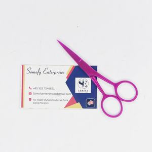 Ciseaux en métal transparent rose de qualité supérieure, personnalisés, pinces en acier durable, usage commercial, outils pour extensions de cheveux - Product Image 1