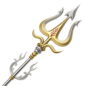 Latón Om Trishool Trishul espiritual Vastu artículos decorativos para el hogar Pooja Mandir templo decoración colgante - Product Image 3