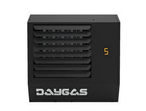 LODOS 16Kw Generadores de aire caliente portátiles para baño Dormitorio Ventilador de gas natural Calentador Iluminación solar al aire libre para invernaderos - Product Image 3