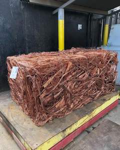 Cobre de Alta Pureza 99.9% Limpio, Tipo Millberry |   Chatarra de Alambre de Cobre Puro 99.9% Reciclaje Industrial de Chatarra de Cobre - Product Image 4