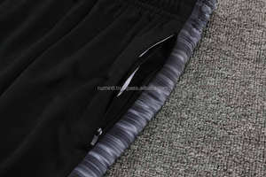 Ensemble de survêtement de sport décontracté pour hommes et femmes, tenue de sport, matière extensible douce, léger, jogging, entraînement, course à pied - Product Image 4