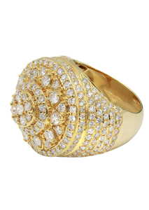 Vente chaude VVS Moissanite Hip Hop Bague Baguette Coupe Or Plaqué 925 Argent Passe Diamant Test pour Mariage Hommes Femmes Fine - Product Image 3