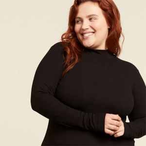 Camisa acanalada de cuello alto para Mujer | Elegante y cómoda, disponible en varios colores - Product Image 2