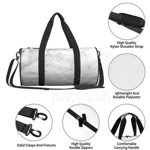 Bolsas de lona plegables personalizadas de gran capacidad, bolsas de lona de viaje al por mayor a bajo precio - Product Image 6