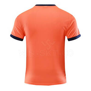 Camiseta de Fútbol de Sublimación de Tela Suave de Último Diseño, 100% Poliéster, Secado Rápido, Ligera, Transpirable, Unisex - Product Image 2
