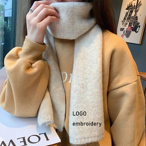 Winter Christmas Red Plaid <b>Scarf</b> New Year Celebration Women and <b>Men</b> Warmth Polyester Cashmere Tassel Checked <b>Scarves</b> - Product Image 2