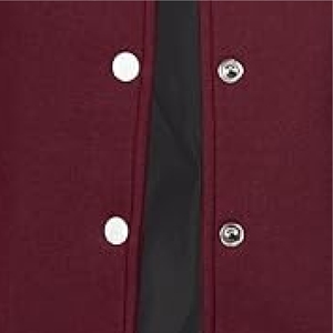 <b>Men</b> maroon varsity <b>jacket</b> <b>white</b> sleeve letterman <b>jacket</b> maroon baseball bomber classic collegiate <b>jacket</b> - Product Image 5