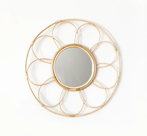 Vietrustic New Arrivals Wall Accessories <b>Bamboo</b> Rattan <b>Mirror</b> For Livingroom Decor - Product Image 4