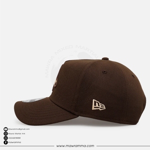 Casquettes de baseball marron brodées en 3D avec logo personnalisé OEM, style vintage streetwear, patch latéral, ajustables, snapback, chapeau de sport, vente en gros - Product Image 3
