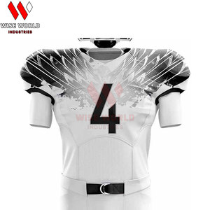 Uniformes de Fútbol Americano Ajustados de Primera Calidad, Logotipo Personalizado, Nuevo Modelo, Sin Mangas, Transpirables, 100% Poliéster, Profesional - Product Image 2