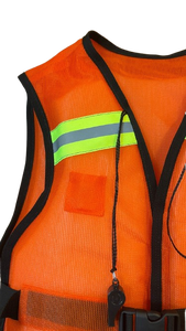 Gilet de sauvetage pour adultes AQT en filet HDPE avec mousse intérieure pour la dérive, excellente flottabilité et sécurité, séchage rapide - Product Image 4