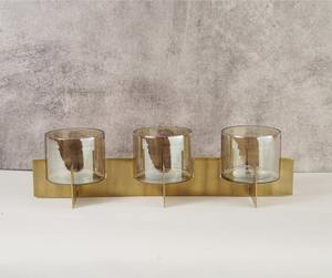 Portavelas de moda, tarro de vela de cristal de alta calidad, elegante, otros candelabros, linternas y para decoración del hogar - Product Image 1