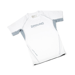 Haute qualité à manches courtes Rash Guard graphique complet Grappling recadrée Gym natation combat Jujitsu personnalisable marque privée - Product Image 4