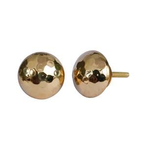 Perilla de manija de puerta de hardware de latón perilla de incrustaciones de latón de forma fantástica hecha a mano en perilla de latón de cajón de la India - Product Image 4